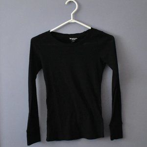 Streetwear Society Black Long-sleeved Top